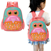Kindergarten Cute Cartoon Kids School Bag for Boys and Girls (Peach)